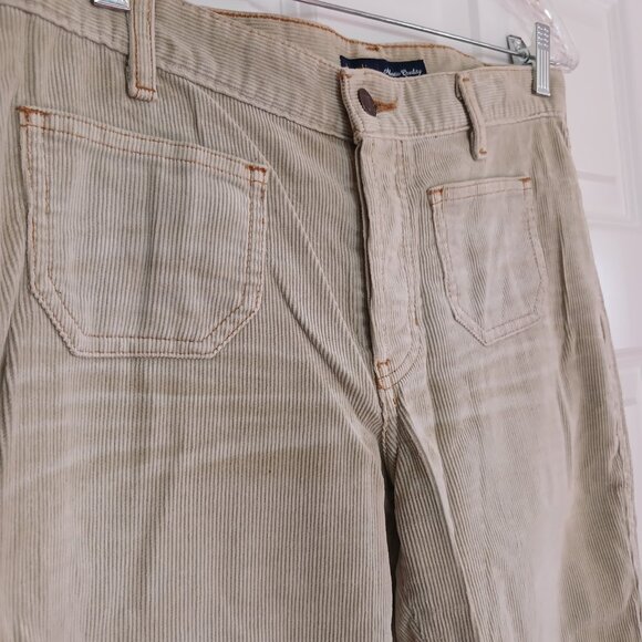 Vintage Abercrombie & Fitch Bootcut Flare Corduroy Button Jeans 90s Y2K - Picture 4 of 7